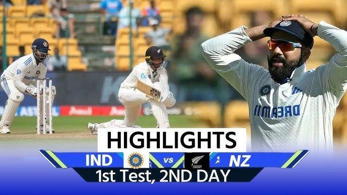 India vs NZ 1st Test Day 2